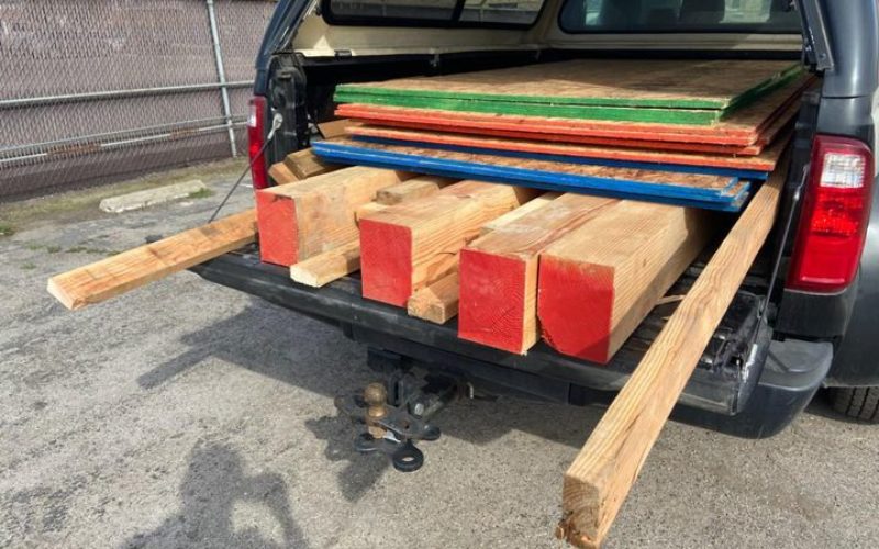 Stolen lumber recovered in the same day