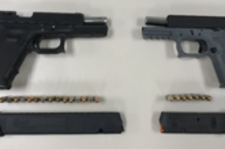 Probation Search Busts Trio with Guns