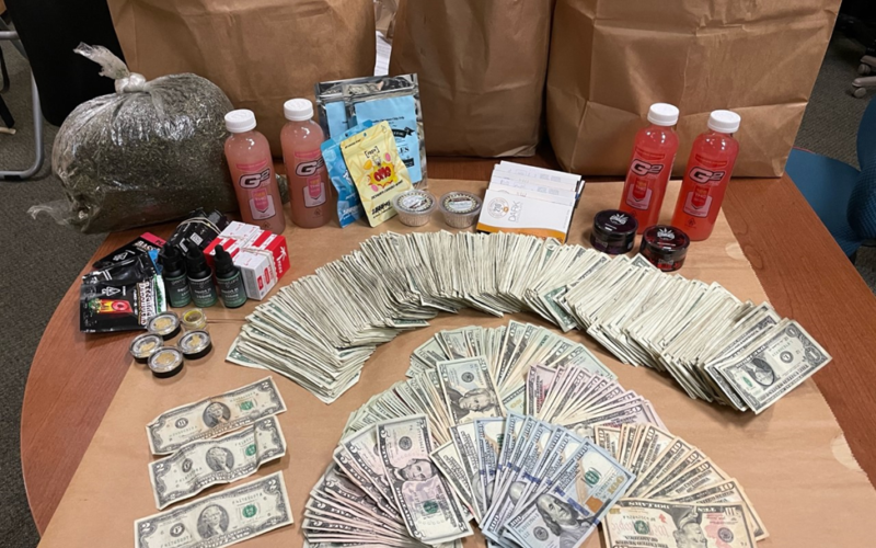 Illegal marijuana dispensary search warrant in Ridgecrest leads to two arrests