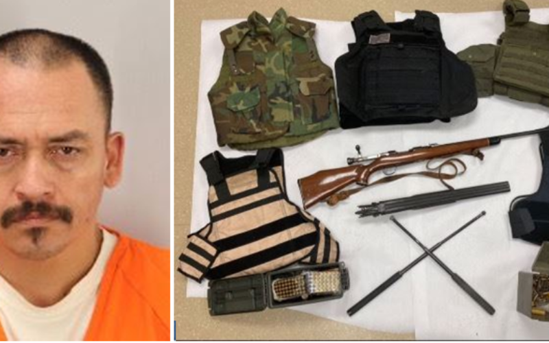 Body Armor and Firearms – Violent-Gang Task Force Arrests Outfitted Gang Members