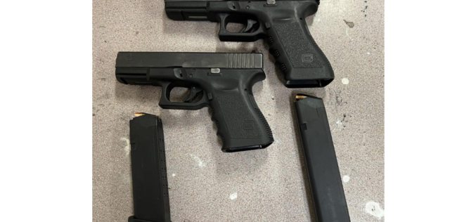 Two Glocks reportedly seized during Sacramento vehicle stop