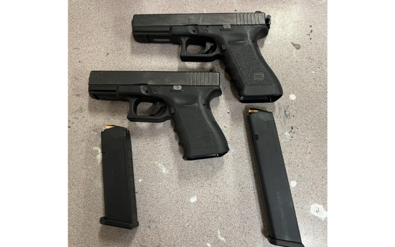 Two Glocks reportedly seized during Sacramento vehicle stop