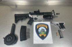 Gang Unit Locates Assault Rifle and Handgun During Search