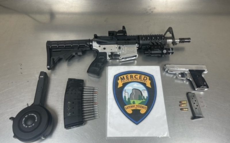 Gang Unit Locates Assault Rifle and Handgun During Search