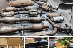 Governor’s Task Force Search and Seizure Reveals Massive Catalytic Converter Theft