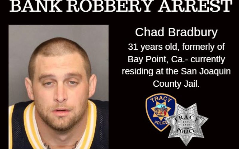 Bank robber quickly identified and arrested