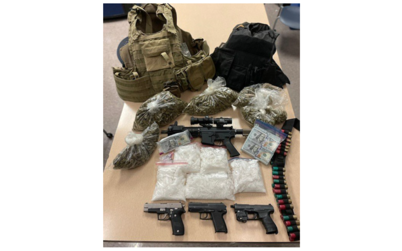 Sacramento County man arrested on allegations of narcotics trafficking and illegal weapons charges