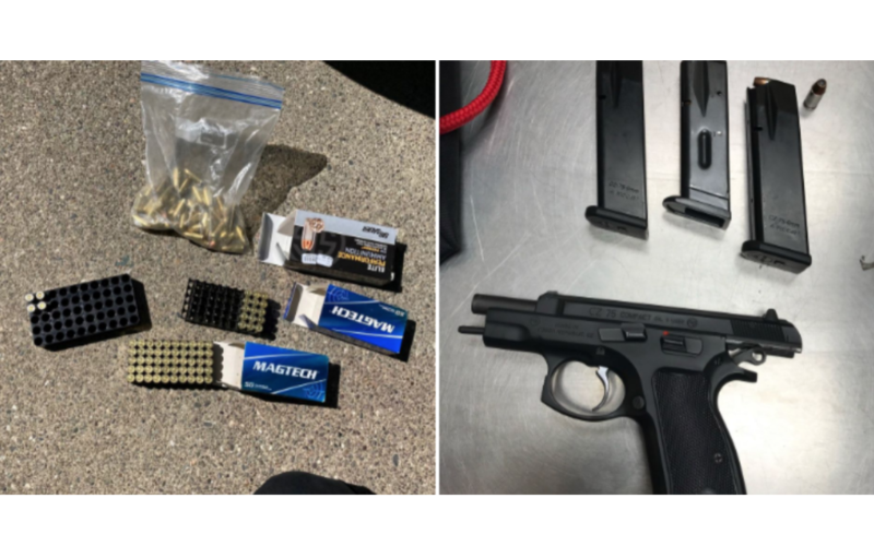 Woodland PD: Firearm and High Capacity Magazines Seized