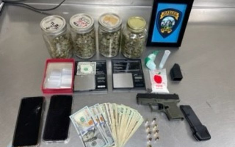 Gang Members Arrested with Firearm & Narcotics for Sale