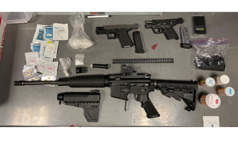 Santa Rosa Man Arrested for Alleged Narcotics Trafficking and Firearm Possession