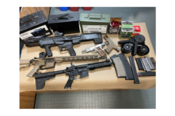 Suspect Arrested for Numerous Alleged Weapons Violations