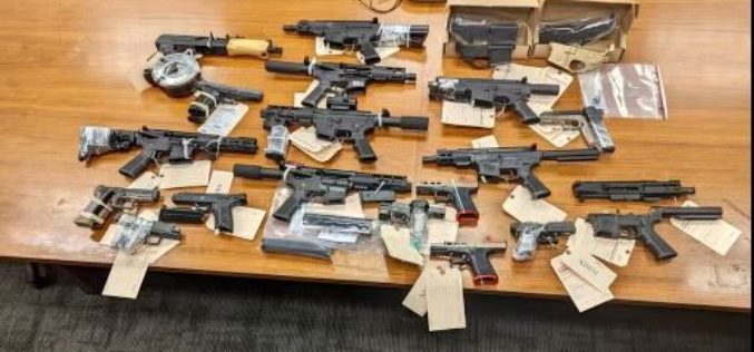 Sacramento with ATF Task Force make Huge Weapons Arrest