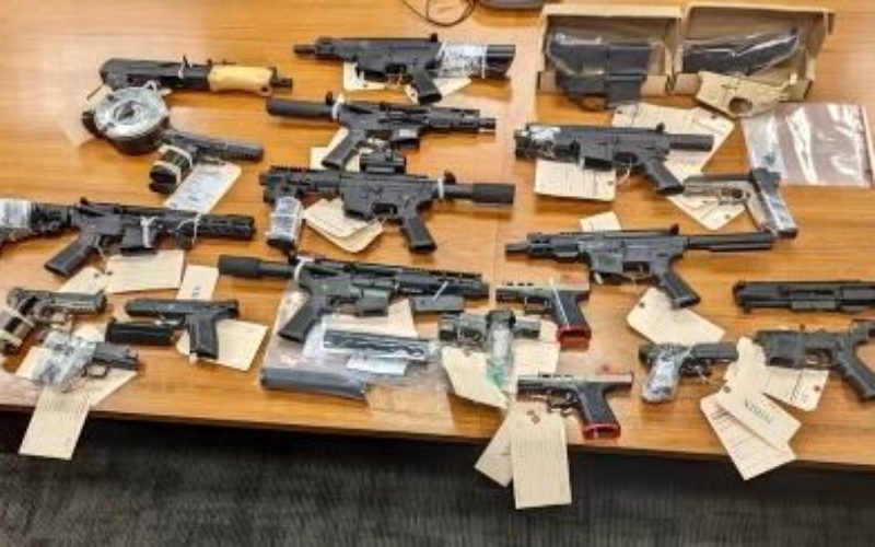 Sacramento with ATF Task Force make Huge Weapons Arrest