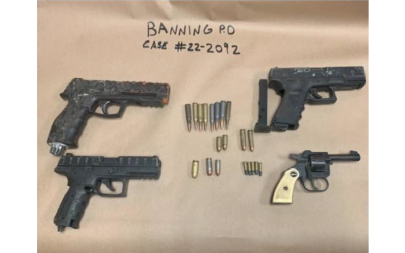 Banning PD Arrests Suspect for Alleged Illegal Firearm Possession