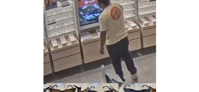 Suspected Sunglasses Thief Arrested in Irvine