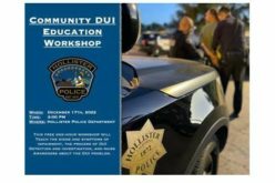 Hollister PD Announces Community DUI Prevention Seminar