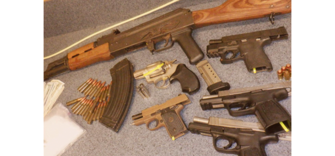 Convicted Felon Allegedly Caught with Illegal Drugs and Firearms