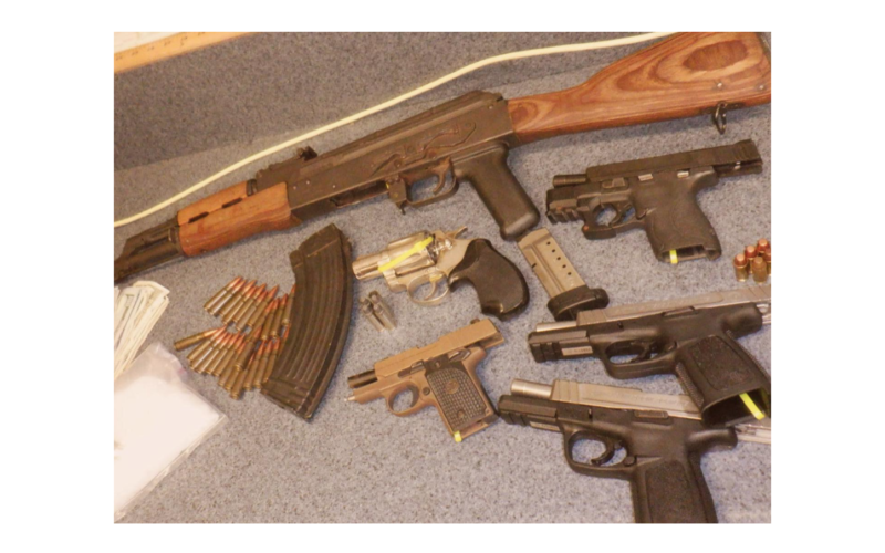 Convicted Felon Allegedly Caught with Illegal Drugs and Firearms