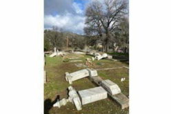 Mariposa Cemetery Vandalized