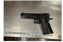 Man arrested for Pointing Replica Firearm at Cars