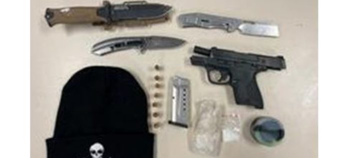 Probationer Caught with Guns and Drugs