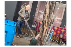 Art Gallery Owner Charged with Battery for Spraying Unhoused Woman with Hose