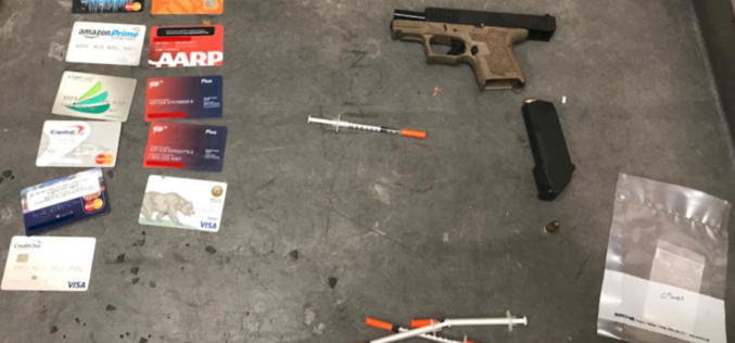 Pair Reportedly Arrested in Placer County After Gun, Narcotics Discovered During Traffic Stop