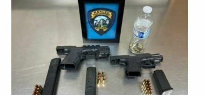 Merced Gang Violence Suppression Unit Arrests Man on Multiple Firearms Charges