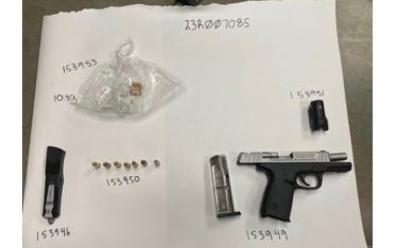 Woman Arrested After Being Found in Possession of Stolen Firearm