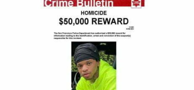 San Francisco PD offers $50,000 Reward in Homicide Investigation