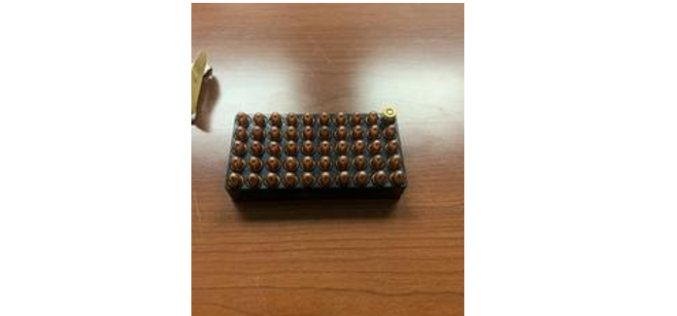 Felon Caught with Ammo