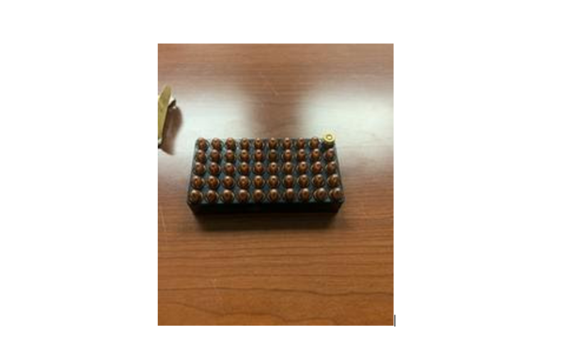 Felon Caught with Ammo