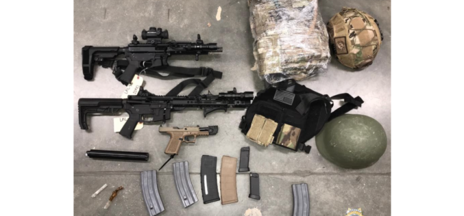 Two Arrested after Traffic Stop Leads to Discovery of Firearms, Ammo, and More