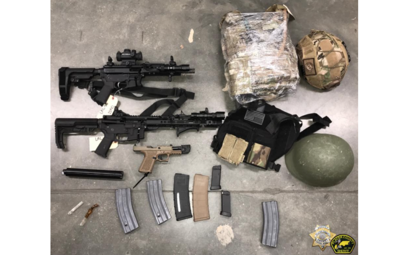 Two Arrested after Traffic Stop Leads to Discovery of Firearms, Ammo, and More