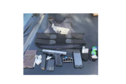 Felon Busted with Guns & Drugs