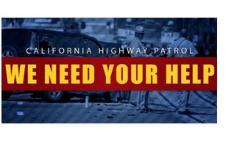 California Highway Patrol Seeks Witnesses to Hit and Run Collision