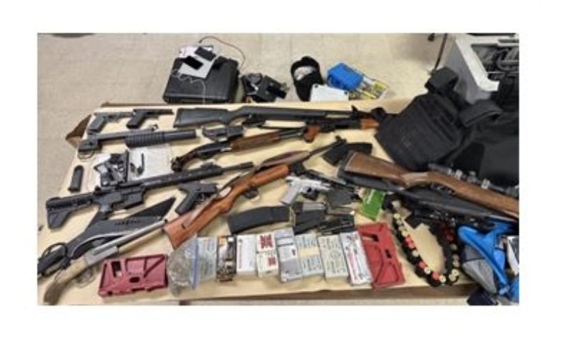 Felon arrested for Weapons Manufacturing