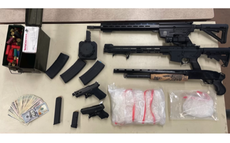 Two Arrested on Narcotics and Weapon Charges Following Search Warrant in Kern County