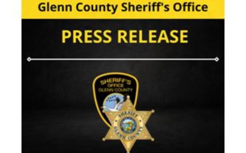 Former Glenn County Sheriff’s Office Employee Arrested on Grand Theft Charges