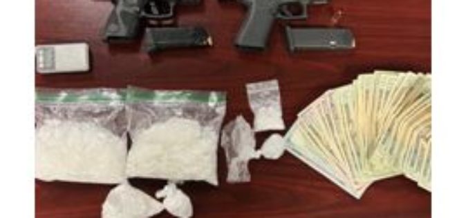 High-Speed Chase Leads to Arrests: Two Individuals Apprehended with Illegal Substances and Firearms