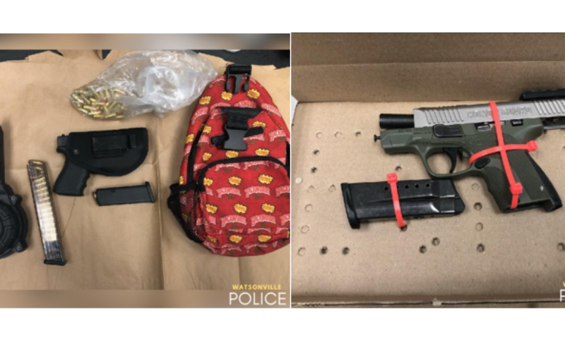 Watsonville Police Seize Firearms and Ammunition During Traffic Stop