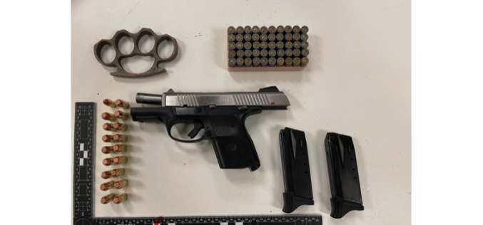 Man Reportedly Found to be in Possession of Stolen Gun During Traffic Stop in Delano