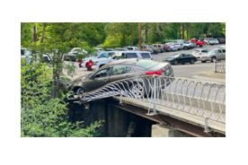 High-Speed Pursuit Ends in Arrest and Bridge Damage in Nevada City