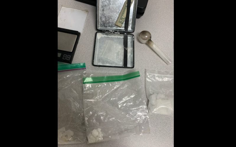 Traffic Accident leads to Methamphetamine and Cocaine Arrest