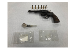 Man on Post-Release Community Supervision Allegedly Caught with Stolen Gun, Meth