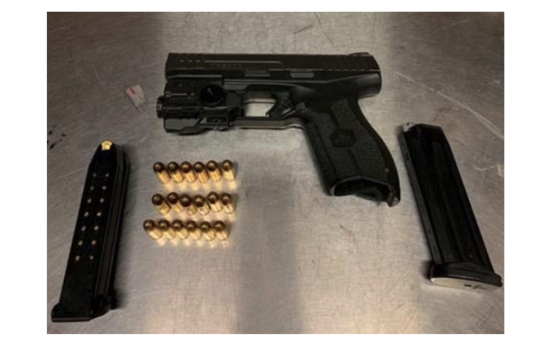 Man Reportedly Caught with Concealed Loaded Gun in Solano County