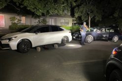 Pair Arrested for Allegedly Stealing Wheels Off Parked Cars in Davis