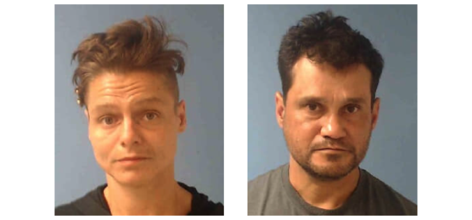 Two Arrested After Allegedly Being Caught with Narcotics, Stolen Property Amid Evacuation