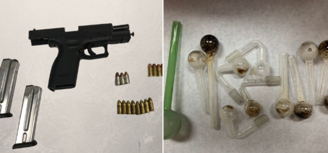 Traffic Stop Leads to Arrest: Loaded Firearm and Drugs Found in Vehicle