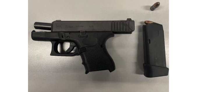 Two Arrested in Connection with Thefts in Colma; Suspect Allegedly Had Unregistered Glock